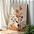 Quadro Decorativo Canvas Folhas em Tons Terrosos Vertical - Imagem 3