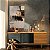 Quadro Decorativo Canvas Abstrato Pintura Preto e Branco com Detalhes Dourados Vertical - Imagem 3