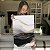 Quadro Decorativo Canvas Abstrato Pintura Preto Branco e Dourado Vertical - Imagem 4
