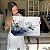 Quadro Decorativo Canvas Composição Flores de Lótus Brancas Horizontal - Imagem 6
