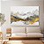 Quadro Decorativo Canvas Abstrato Pintura Tons de Cinza e Dourado Horizontal - Imagem 2