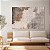 Quadro Decorativo Canvas Abstrato Pintura Tons Terrosos com Linhas Verticais Horizontal - Imagem 4