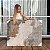 Quadro Decorativo Canvas Abstrato Pintura Tons Terrosos com Linhas Verticais Horizontal - Imagem 1