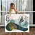 Quadro Decorativo Canvas Pintura Abstrata Folhagem Horizontal - Imagem 1