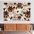 Quadro Decorativo Canvas Composição Flores Brancas e Marrons Horizontal - Imagem 4
