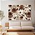 Quadro Decorativo Canvas Composição Flores Brancas e Marrons Horizontal - Imagem 2