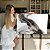 Quadro Decorativo Canvas Abstrato Fumaça Preta Fundo Branco Horizontal - Imagem 7