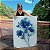 Quadro Decorativo Canvas Floral Papoulas Azuis Fundo Claro Vertical - Imagem 6