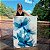 Quadro Decorativo Canvas Flores e Folhas Azuis Pétalas Finas Vertical - Imagem 6