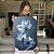 Quadro Decorativo Canvas Floral Trio de Papoulas Azuis Pétalas Claras Vertical - Imagem 4