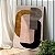 Quadro Decorativo Canvas Formas Abstratas Fundo Claro Vertical - Imagem 2