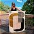Quadro Decorativo Canvas Formas Abstratas Fundo Claro Vertical - Imagem 6