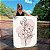 Quadro Decorativo Canvas Ilustração de Flores em Fundo Claro Vertical - Imagem 6