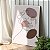 Quadro Decorativo Canvas Rosto Traços Minimalistas Formas Tons Terrosos Vertcal - Imagem 2