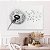 Quadro Decorativo Canvas Dente de Leão ao Vento Preto e Branco Horizontal - Imagem 5