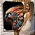 Quadro Decorativo Canvas Animais Pássaro Colorido Estilizado Vertical - Imagem 6