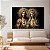 Quadro Decorativo Canvas Religioso Sagrado Coração de Jesus e Maria Horizontal - Imagem 5