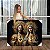 Quadro Decorativo Canvas Religioso Sagrado Coração de Jesus e Maria Horizontal - Imagem 1