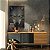 Quadro Decorativo Canvas Animais Lobo Cinzento Olhos Amarelos Vertical - Imagem 3