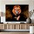 Quadro Decorativo Canvas Leão de Judá Fumaça Dourada Horizontal - Imagem 2