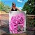 Quadro Decorativo Canvas Nórdico Elegante Floral com Rosa Vertical - Imagem 6