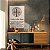 Quadro Decorativo Canvas Religioso Medalha e Oração de São Bento Vertical - Imagem 3