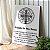 Quadro Decorativo Canvas Religioso Medalha e Oração de São Bento Vertical - Imagem 2