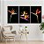 Quadro Decorativo Canvas Trio Flores Estrelícias Aves do Paraíso - Imagem 5