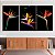 Quadro Decorativo Canvas Trio Flores Estrelícias Aves do Paraíso - Imagem 4