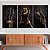 Quadro Decorativo Canvas Trio Composição Mãos com Joias de Ouro - Imagem 4