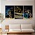 Quadro Decorativo Canvas Trio Abstrato Moderno Estilo Nórdico - Imagem 2