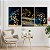 Quadro Decorativo Canvas Trio Abstrato Moderno Estilo Nórdico - Imagem 3