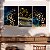 Quadro Decorativo Canvas Trio Abstrato Moderno Estilo Nórdico - Imagem 4