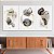 Quadro Decorativo Canvas Trio Formas Abstratas Tons Terrosos - Imagem 2