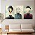 Quadro Decorativo Canvas Trio Obras de Arte Surrealistas - Imagem 4