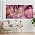 Quadro Decorativo Canvas Trio Pinturas Abstratas em Tons de Roxo - Imagem 1