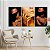 Quadro Decorativo Canvas Trio Beleza Feminina Rostos Parciais - Imagem 5