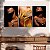 Quadro Decorativo Canvas Trio Beleza Feminina Rostos Parciais - Imagem 4