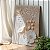 Quadro Decorativo Canvas Composição Abstrata Flores e Ramos Brancos - Imagem 2