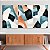 Quadro Decorativo Canvas Trio Composição Formas Abstratas Coloridas - Imagem 1