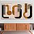Quadro Decorativo Canvas Trio Formas Geométricas Abstratas Fundo Claro - Imagem 4
