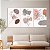 Quadro Decorativo Canvas Trio Rostos e Flor em Traços Minimalistas - Imagem 3