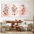 Quadro Decorativo Canvas Trio Tulipas e Pés de Laranja Traços Minimalistas - Imagem 4