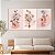 Quadro Decorativo Canvas Trio Tulipas e Pés de Laranja Traços Minimalistas - Imagem 3