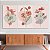 Quadro Decorativo Canvas Trio Flores em Traços Minimalistas - Imagem 3