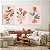 Quadro Decorativo Canvas Trio Botões Florais e Tulipas em Traços Minimalistas - Imagem 2