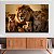 Quadro Decorativo Canvas Animais Família de Leões Horizontal - Imagem 3