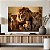Quadro Decorativo Canvas Animais Família de Leões Horizontal - Imagem 4