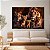 Quadro Decorativo Canvas Família Leão 4 filhotes Horizontal - Imagem 5