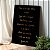 Quadro Decorativo Canvas Religioso Bíblia Josué 1:9 Letras Douradas Vertical - Imagem 2